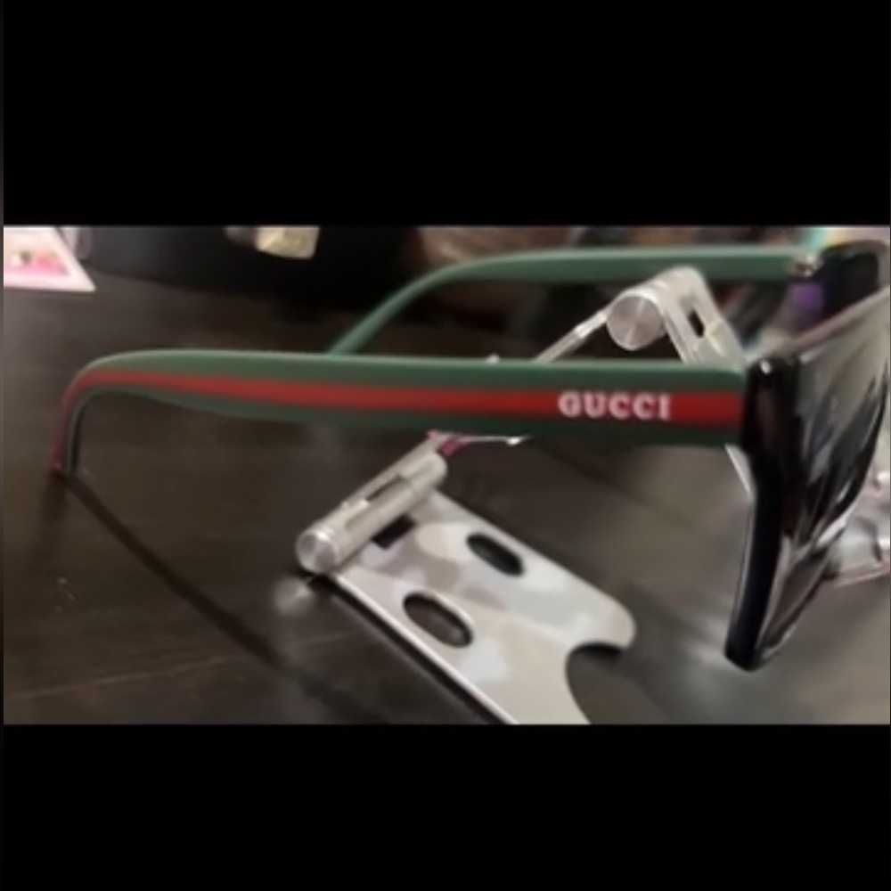 Black Frameless Sunglasses - Dark Smoke Lenses